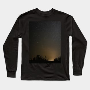 Clear sky night with starts Long Sleeve T-Shirt